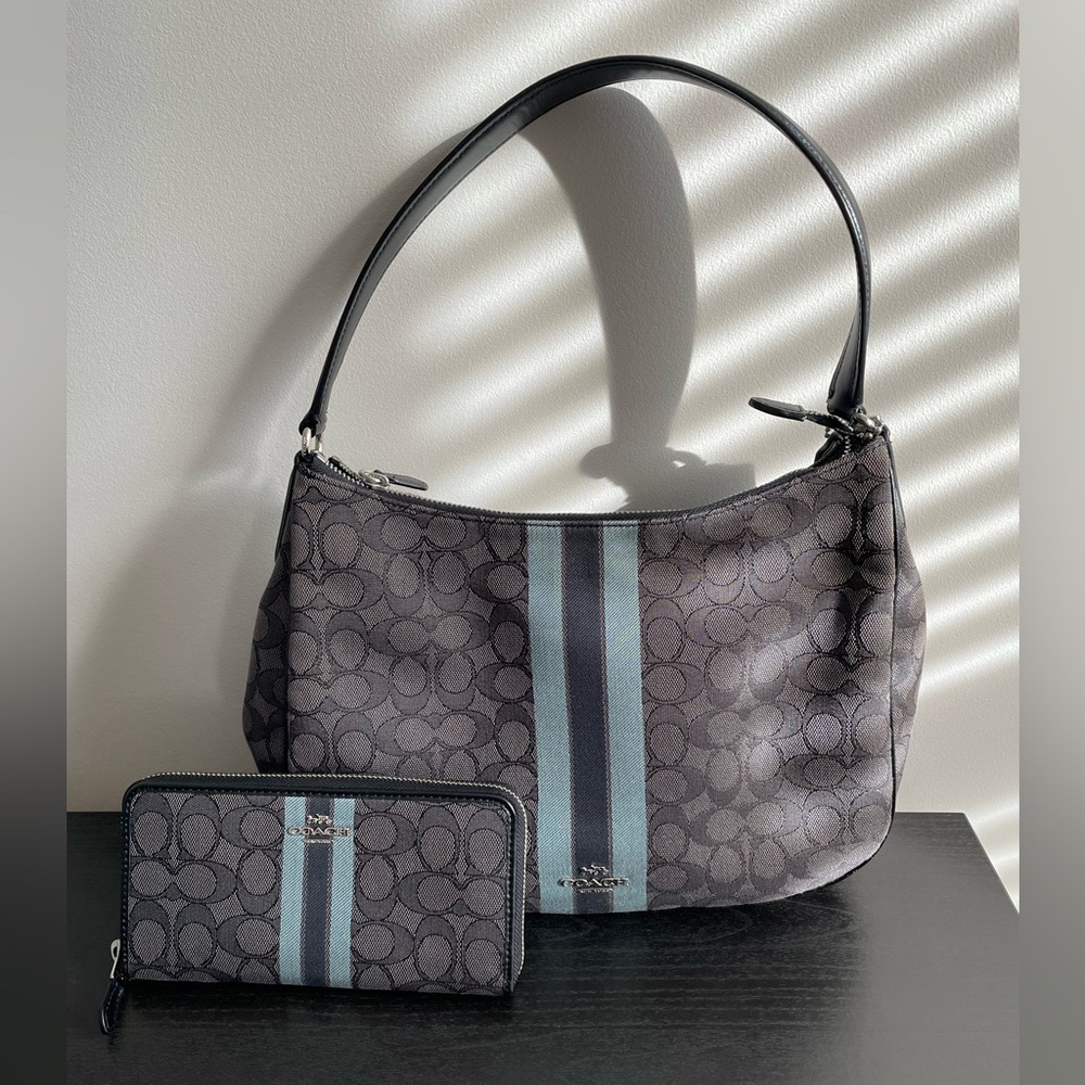 Coach Hobo Bag and Wallet (Sold Together)